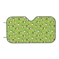 thumbnail image 7 of Haiem Guinea Pigs Car Windshield Sun Shade - Blocks UV Rays Sun Visor Protector, Sunshade to Keep Your Vehicle Cool, Universal Fit SUV Van Sedan-Medium, 7 of 7