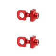 thumbnail image 2 of Sonducket Ajustador de cadena Sujetador Tensor de cadenas Ajustadores de velocidad única Regulador Pernos inoxidables Tornillo Plegable Rojo 2Conjunto, 2 of 6