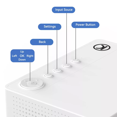 thumbnail image 4 of Vankyo Leisure 470W 720P Portable Projector with Wireless Connectivity, 4 of 12