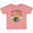 thumbnail image 3 of Inktastic Gigi's Treasure St. Patrick's Day Rainbow and Gold Boys or Girls Baby T-Shirt, 3 of 5