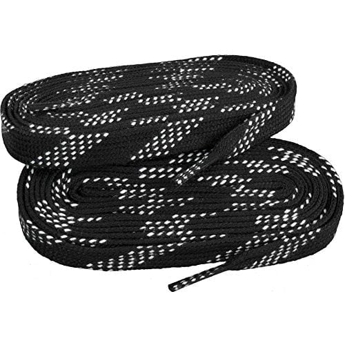 Elite Hockey Prolace Waxed Hockey Laces (Black, 130")