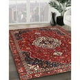 thumbnail image 2 of Ahgly Company Indoor Rectangle Traditional Dark Almond Brown Medallion Area Rugs, 3' x 5', 2 of 6