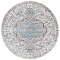 thumbnail image 4 of SAFAVIEH Oregon Seachlann Floral Bordered Area Rug, Grey/Blue, 5'1" x 7'6", 4 of 10