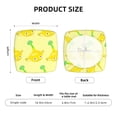 thumbnail image 6 of Lsque Pikmin Printed Square Couch Cushion Covers, Floral Sofa Cushion Covers Replacement, Stretch Couch Covers for Couch-16.9in, 6 of 9