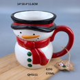 thumbnail image 2 of Taza de agua de Cerámica de Papá Noel YUBINGJIE decoración navideña en relieve, 2 of 4