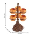 thumbnail image 3 of Bol à Collation Décoratif d'Halloween avec Design de Citrouille, Séparateur Unique pour Décoration de Table Festive, 3 of 5