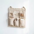 thumbnail image 7 of PoyoKee Over The Door Organizer, Multi Pocket Hanging Storage Bags for Bathroom Bedroom, Foldable Wall Decor Closet Organizer with Rope Mount, 24x18, 7 of 7