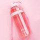 thumbnail image 1 of Mingxia Mxcp05 Large Plastic Water Bottle with Straw Outdoor Portable Sports Kettle, Color: Pink 2000ml, 1 of 5