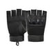 thumbnail image 5 of Greeniant 1 par de guantes de medio dedo para montañismo, levantamiento de pesas, guante acolchado ajustable sin dedos, equipo deportivo para XL negro 2piezas, 5 of 6