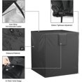 thumbnail image 4 of Air Conditioner Cover for Outside Units, Waterproof Durable Duty Outdoor Square, 4 of 5