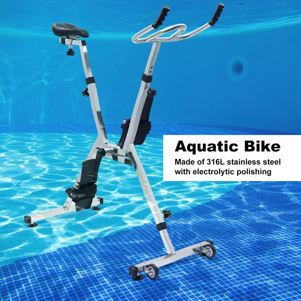 Underwater Exercise Bike Commercial-Grade - Stainless Steel Aquatic Cycle for Fitness Centers and Luxury Resorts