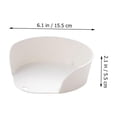 thumbnail image 3 of Kitchen Gadgets Vegetable Side Small Department Store Corner Vegetables Storage Supplies White Kitchen Round Vegetable, 3 of 7
