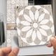 thumbnail image 5 of Juego de 10 piezas de azulejos de mármol crema esmerilado, adhesivos para pared, suelo, cocina, baño, renovación del hogar, papel tapiz antideslizante, calcomanías de pared beige, 5 of 5
