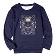 thumbnail image 4 of WEAIXIMIUNG Chandail en Molleton de Maternité Tunique Mode Décontractée Automne et Hiver Imprimé Col Rond Ample Manches Longues Sweat à Capuche, 4 of 4