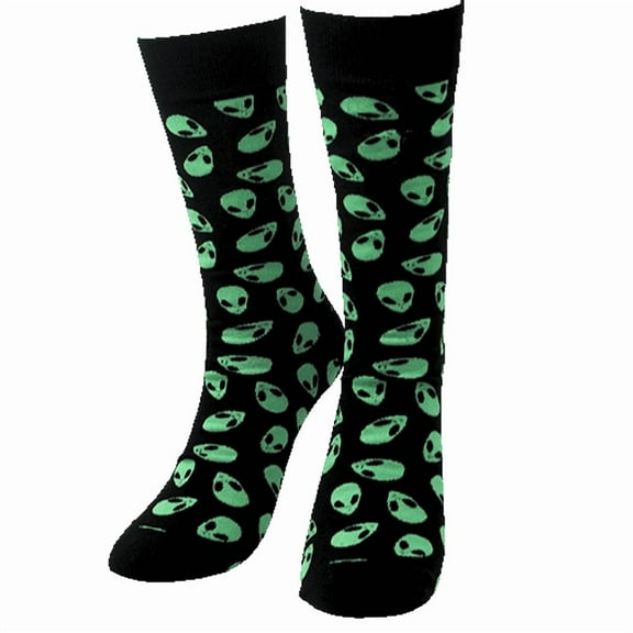 Alien Head Knit Sock