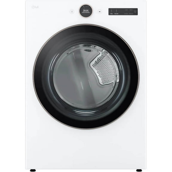 LG DLEX6500W 7.4 Cu. Ft. White Front Load Smart Electric Dryer