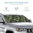 thumbnail image 3 of Bingfone Camouflage Shark Car Windshield Sunshade,Sun Foldable Sun Shield Sun Visor For Car - Medium, 3 of 8