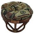 thumbnail image 2 of International Caravan Papasan Stool with Tapestry Cushion, 2 of 4