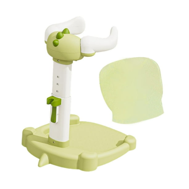 Soporte para el baño de niños,Ayuda para el baño de niños Ayuda para el baño de bebés,Ayudas para el baño de pie Soporte para el lavado de nalgas del bebé,Soporte de baño verde