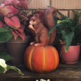 thumbnail image 3 of Estatuas de Animales de Ardil en Miniatura Estatuil de Resina Decoración Del Jardín para hogar Decoración Artística CUTICAT estatuas de paisaje, 3 of 7