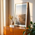 thumbnail image 2 of The Beach, Surf City 02 - Huntington Beach California Photography Oak Framed Wall Art Print 16 x 24 inches, 2 of 59