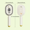 thumbnail image 3 of Electric Spray Massage Comb Oil Atomizing Hair Care Brush Self Cleaning Static Volumizing Styling Comb, 3 of 9