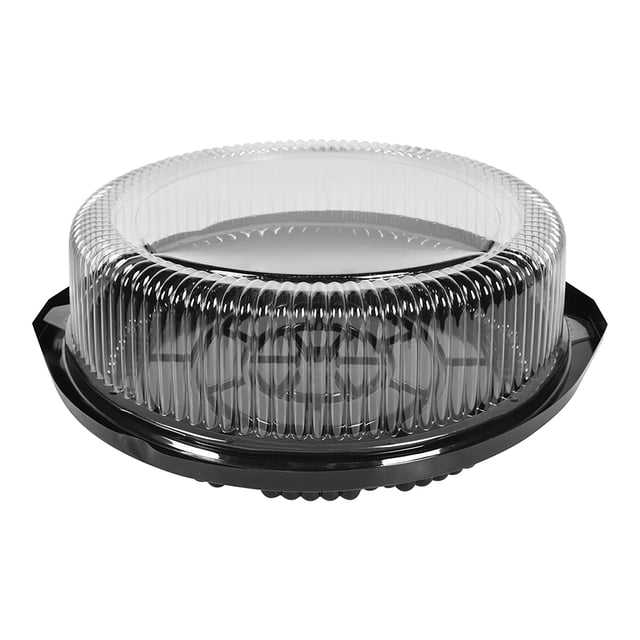 Domo Pastelero WOW Transparente Para Pastel de 3 Leches Grande PET Certificado FDA 10 Piezas