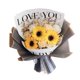 thumbnail image 4 of Ramo de flores artificiales de Jabon rosa para boda Blanco amarillo Sunnimix Jabon Floral, 4 of 8