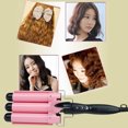 thumbnail image 4 of Rizador de cabello eléctrico Estilizador de cabello Esmalte de cerámica Rizador (Rosa 28 mm) Tmvgtek Cuidado Belleza, 4 of 7