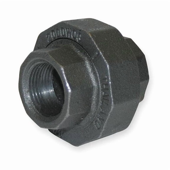 Union Union, 3/4" Pipe, FNPT, Malleable Iron, Class 300