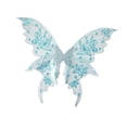 thumbnail image 3 of Alas de hada para mujer, alas de mariposa para cosplay, accesorios para fotos de festivales y fiestas. Azul, 3 of 9