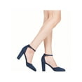 thumbnail image 5 of Women Point Toe Chunky Heeled Pumps Ankle Strap Pumps High Heel Ankle Strap Pump, 5 of 5