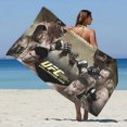 thumbnail image 5 of Toalla de playa de microfibra U-Ultimate Fighting Championship UFC de secado rápido, resistente a la arena, para piscina, viajes, duchas y acampadas, 5 of 5