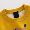 thumbnail image 4 of TBWNWG Boys Sweaters Toddler Baby Knit Sweater Pullover Cartoon Sweatshirt for Play and Cozy Comfort,Size 6-7 Years, 4 of 7