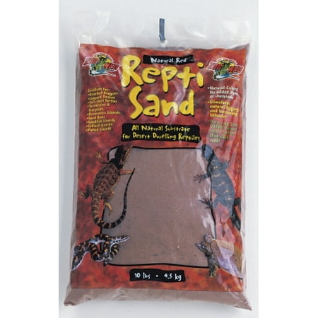 Zoo Med SR-10 Natural Red Reptile Sand, 10 lb (Top Ten Best Reptile Pets)