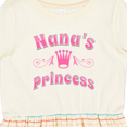 thumbnail image 4 of Inktastic Nanas Princess Granddaughter Girls Toddler Dress, 4 of 5