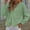 Green#4, variant on Fesfesfes Women's Leisure Daily Blouses Comfortable Loose Long Sleeved V-Neck Tops with Buttons for Fall Outdoor Cozy Wearing Clothes(White#1,M)