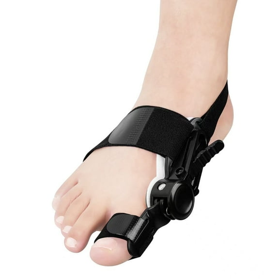 Adjustable Knob Toe Corrector for Bunion Relief, Orthopedic Bunion Splint with Toe Separator
