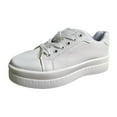 white platform womens shoes
