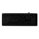thumbnail image 2 of Teclado cableado con letras grandes Letras gigantes en negrita blancas Retroiluminación silenciosa yeacher Teclado, 2 of 8