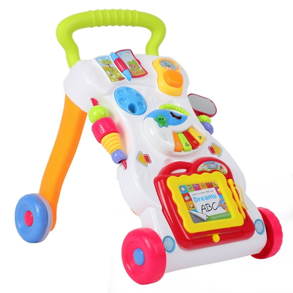 Carrito para niños, carrito para andar para bebés Carrito para sentarse Carrito para niños Andador Andador para bebés Elegante y moderno