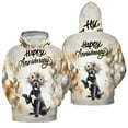 thumbnail image 3 of Happy Anniversary Cane Corso Celebrates Wedding Love Family Party All Over Print 3D Hoodie Unisex Merch Hoodies Italian Mastiff Dog Lover Gifts Idea - 01015, 3 of 6