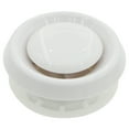 thumbnail image 1 of KAKOWELY Ceiling Vent 4 Inch Air Duct Vent Cover Ceiling Diffuser For Inline Duct Fan,5.91X"X5.91"X2.95", 1 of 5