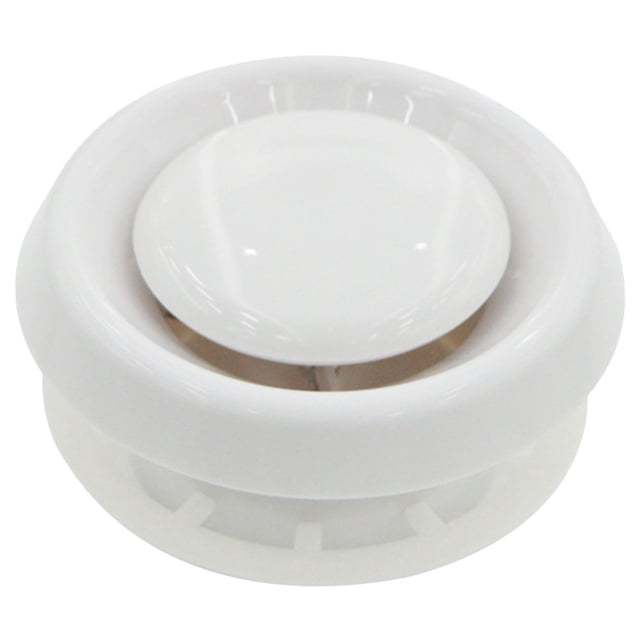 KAKOWELY Ceiling Vent 4 Inch Air Duct Vent Cover Ceiling Diffuser For Inline Duct Fan,5.91X"X5.91"X2.95"