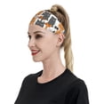 thumbnail image 3 of Balery Funny Cats Sports Headbands for Men,Moisture Wicking Workout Headband, Sweatband Headbands for Running,Cycling,Football, 3 of 9