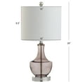 thumbnail image 3 of JONATHAN Y Colette 20" Mini Glass LED Table Lamp, Smoked Gray, JYL1029D, 3 of 7