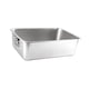 thumbnail image 5 of Caja de Arena Abierta para Gatos Domésticos Sunnimix Inodoro de Acero Inoxidable 50cmx35cmx10cm, 5 of 8
