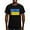 Black, variant on CafePress - Ukraine Flag T Shirt - Men's Fitted T-Shirt