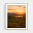 thumbnail image 2 of Sunset from Mount Rutsen, Rhinebeck 02 - Rhinebeck New York Photography Unframed Wall Art Print 30 x 40 inches, 2 of 13