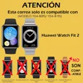 thumbnail image 2 of 2 Correa Metálica Compatible Con Huawei Watch Fit 2 + Funda, 2 of 8